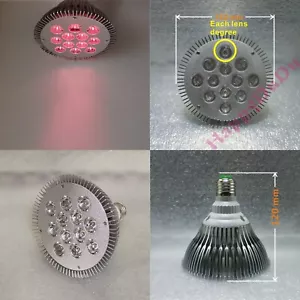 36W NIR PAR38 760nm~770nm Near-Infrared LED Lamp Spot Light Bulb Therapy Plant - Picture 1 of 5