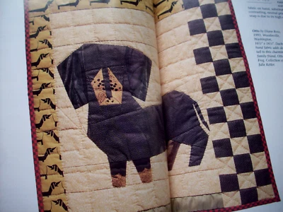 Freedom in Design Foundation Paper piecing quilt pattern bk penguins iris dog - Image 1 of 4