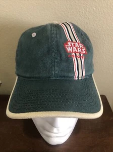 Star Wars Episode 1 Green  Baseball Cap Adjustable Back (Vintage) - Picture 1 of 7