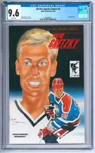All-Pro Sports Comics #5 CGC 9.6 (1992) - Wayne Gretzky - Picture 1 of 2