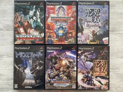 SONY PS2 Transformers & Zoids & Gundam Musou Special & 2 set from Japan - Image 1 of 4
