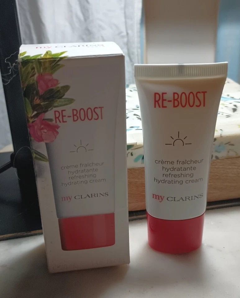 Clarins Reboost Crema Hidratante Refrescante 1oz Mini Sellada Foto 1 de 1