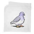'Pigeon Pixel Art' Cotton Baby Blanket / Shawl (BY00032928)