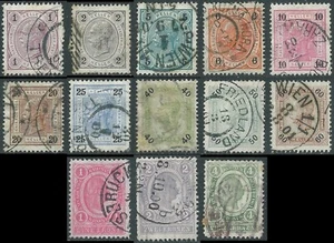 1899-1901-1902 ÖSTERREICH REICH ÖSTERREICH GEBRAUCHT BILDNISSE 13 WERTE - RD32-8 - Bild 1 von 1