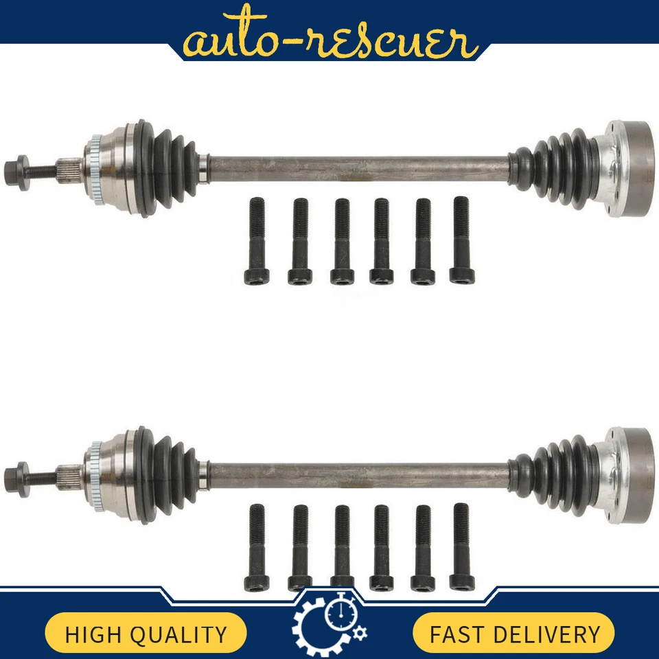 Eje trasero izquierdo trasero derecho CV 2x para Audi S4 2000 2001 2002 Foto 1 de 4