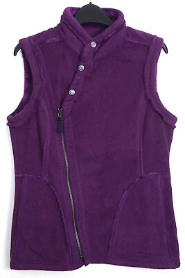 Chaleco de ciruela EXOFFICIO polar cremallera completa a presión sin mangas talla S/P Foto 1 de 4
