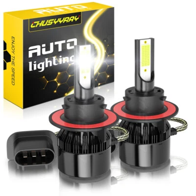 Kit de lâmpadas de faróis de LED H13 9008 para Dodge Dakota 2005-2012 feixe alto e baixo - Imagem 1 de 4
