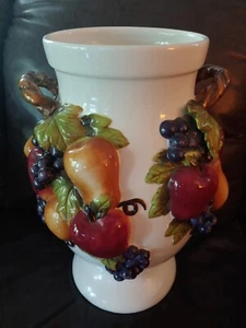 Home Interiors & Gifts Sonoma Villa Better Homes & Gardens Tuscan Large Vase 17" - Picture 1 of 4