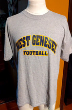 West Genesee Football T-Shirt Size "L"