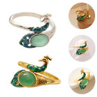  2 Pcs Rings for Knitting Crochet Knitted Peacock Accessories Gift