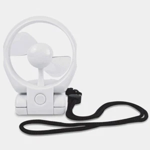 Travelon 3-Speed Personal Folding Fan - White - Picture 1 of 4