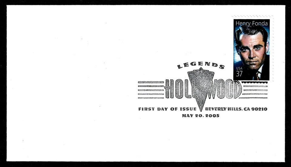 USA, SCOTT # 3911, BLANK FDC COVER OF HOLLYWOOD LEGEND HENRY FONDA YEAR 2005 - Image 1 of 1