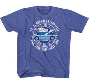 Back To The Future Movie Dr E Brown Enterprises Youth T Shirt 2T-YXL - Picture 1 of 3