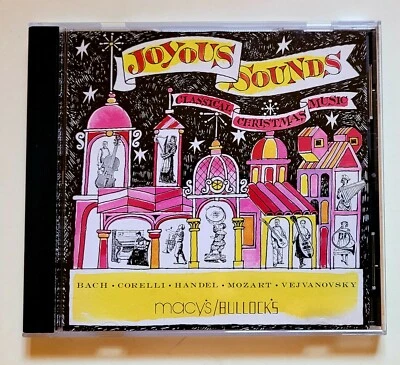 Joyous Sounds: Classical Christmas CD, Bach, Handel, Mozart, Free Shipping - Imagem 1 de 4