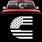 American Flag 10" Decal Window Sticker Fits: Cummins Dodge Diesel Truck