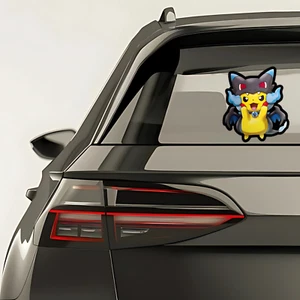 PIKACHU PONCHO peaker sticker for laptop,car and tumbler Pokemon - Picture 1 of 3