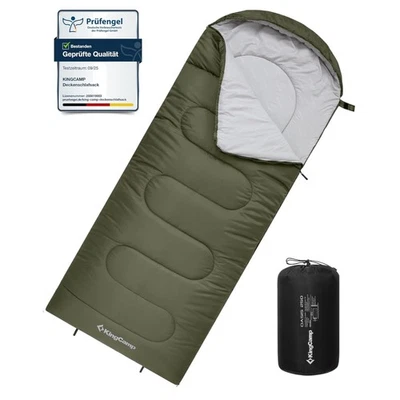 Camping Schlafsack  Leicht 3-4 Jahreszeiten Outdoor - Bild 1 von 4