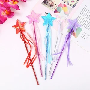 1PCS Five-pointed Star Magic Wand Children Fairy Wand Girl Birthday Gift To L Qo - Picture 1 of 15