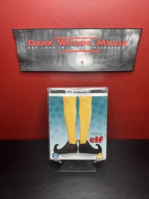Elf Steelbook (4K UHD Blu-ray+Blu-ray, 2003) Factory Sealed ***MINT*** - Image 1 of 4