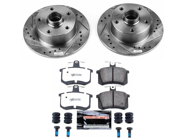 Rear Brake Pad and Rotor Kit For 1996-1997 Audi A4 HV217SR Foto 1 de 1