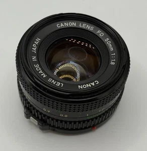 Canon FD Objektiv 50 mm f/1,8 MF Made in Japan LESEN - Bild 1 von 6