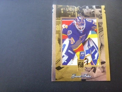 Donruss Elite 1996-97 Die Cut Perspective #12/12 Grant Fuhr serie #413/500 como nuevo Foto 1 de 2