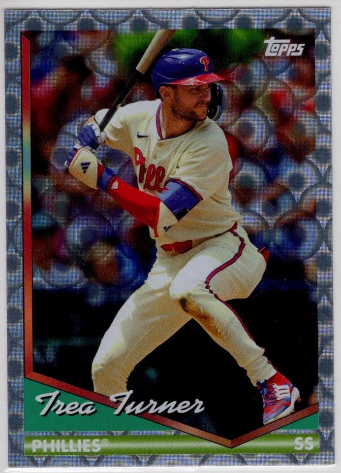 2024 Topps Archives #292 Trea Turner Archives Foilboard - Image 1 of 2
