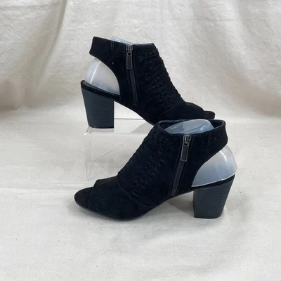 Sonoma Vitalize ортолит женские туфли каблуки размер 9 М черный искусственной замши с открытым носком - Изображение 1 из 4