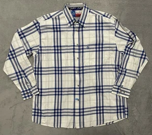 Wrangler George Strait Cowboy Cut Collection Men's XL Blue Short Sleeve Button - Picture 1 of 9