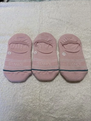 Calcetines Stance No Show Acolchados Pequeños Rosa Foto 1 de 3