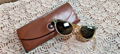 *Vintage principios de los años 60 Sunwink Niño Ojo de Gato Gafas de Sol y Estuche 🕶️😎 Foto 1 de 4