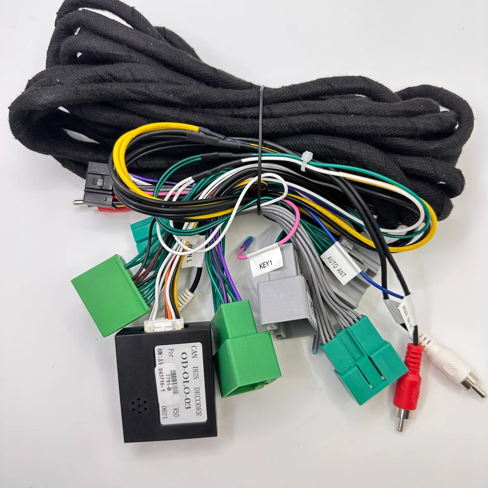 Android Autoradio NetzKabel Adapter Canbus Box Für Volvo S40 C30 C70 2006-2012 - Bild 1 von 4