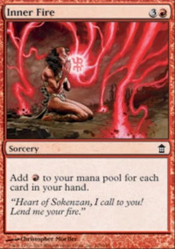 Inner Fire - Saviors of Kamigawa #105/165 MTG Magic The Gathering - Image 1 of 1