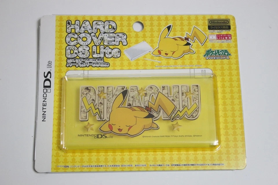 Pikachu Nintendo DS Lite Protective Shell / Cover from Japan / Pokemon / New! - Image 1 of 4