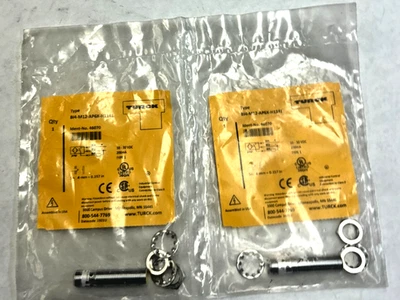 TURCK Bi4-M12-AP6X-H1141 PROX SWITCH  4mm RANGE  10-30 VDC  4 PIN M12 CONNECTION - Image 1 of 3