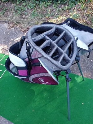 Top Flite XL Ladies Carry Stand Golf Bag 8-Way Divider, 4 Poc head Cover/Towel  - Image 1 of 4