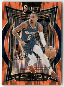 2024-25 Panini Select - Concourse Dejounte Murray #13 Orange Flash Prizm - Picture 1 of 2