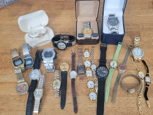 Lote Relojes de Pulsera - Waltham, Bulova, Adolpho, Timex, Swatch Estado Variado LEER - Imagen 1 de 21