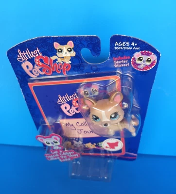 Littlest Pet Shop LPS Collector Journal Corgi Dog Foto 1 de 4