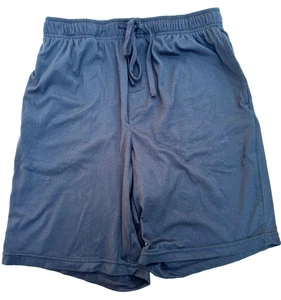 Men's Black Pajama Shorts Comfy  Soft Lounge Sleep Shorts Bottoms - Sz S - Picture 1 of 1