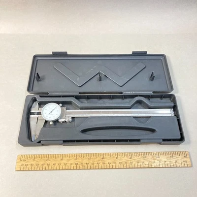 Aerospace Dial Caliper .001 8" w/ Case - Image 1 of 4