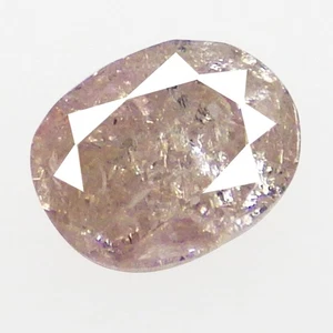 Diamante rosa púrpura 100 % natural ovalado seductor de 0,18 quilates sin tratar de Argyle - Imagen 1 de 7