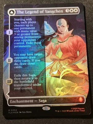 The Legend Of Yangchen - Foil - Borderless - TLA - MTG - EN - NM - 0354 - Image 1 of 2