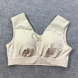 Tommie Copper Sports Bra Womens XL Beige Copper Znergy Compression Athletic Yoga - Picture 1 of 10