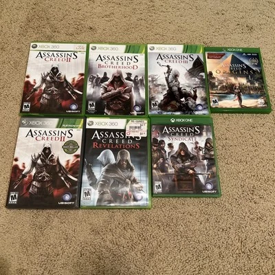 Assassin’s Creed II Brotherhood Revelations III Syndicate Origins Xbox 360 One - Image 1 of 4