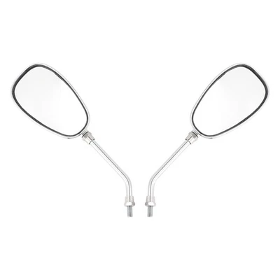 Black Mirror Set For Yamaha XVS1300 V-Star / Stryker 1300 / XVZ1300 Royal Star Foto 1 de 4