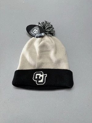 Gorro Colorado Buffalos Negro y Tostado NCAA Top del Mundo Nuevo Con Etiquetas Foto 1 de 3