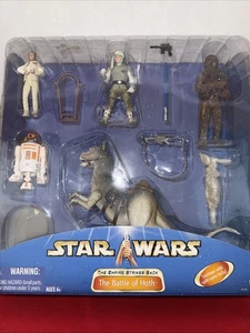 STAR WARS THE EMPIRE STRIKES BACK BATTLE OF HOTH FIGURE SET 2003 Sealed - Picture 1 of 2
