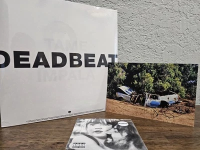 Tame Impala - Deadbeat BLUEJAY Blue Vinyl + CD Bundle w/ SIGNED Card  - Image 1 of 4