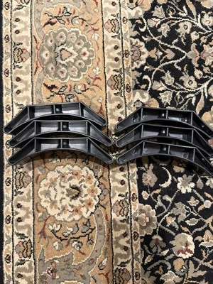 Organizador de pesas resistente para gimnasio en casa material plástico 6 piezas nuevo con etiquetas Foto 1 de 4